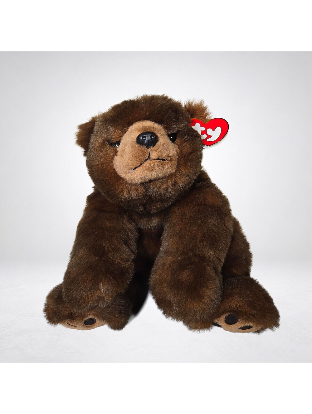 Ty Plush Teddy Bear 1996 19 in NWT NOS Brown Collectible